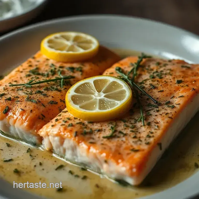 Simply Scrumptious Oven-Baked Salmon with Lemon & Herbs