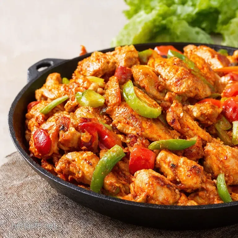 Sizzling Chicken Fajita Skillet