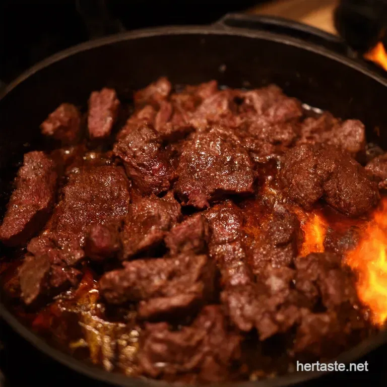 Sizzling Pepper Steak a Weeknight Winner presentation