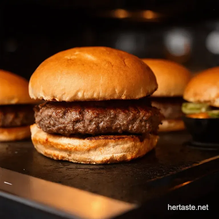 Sizzling Stovetop Burgers PubQuality Grub at Home presentation