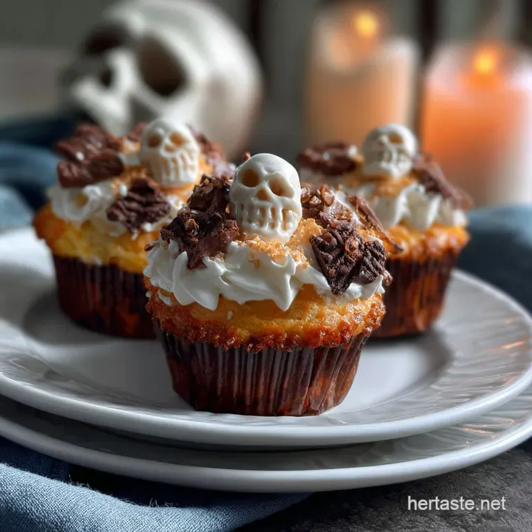 Skeleton Cupcakes Recipe: Spooky Hi-Hat Fun