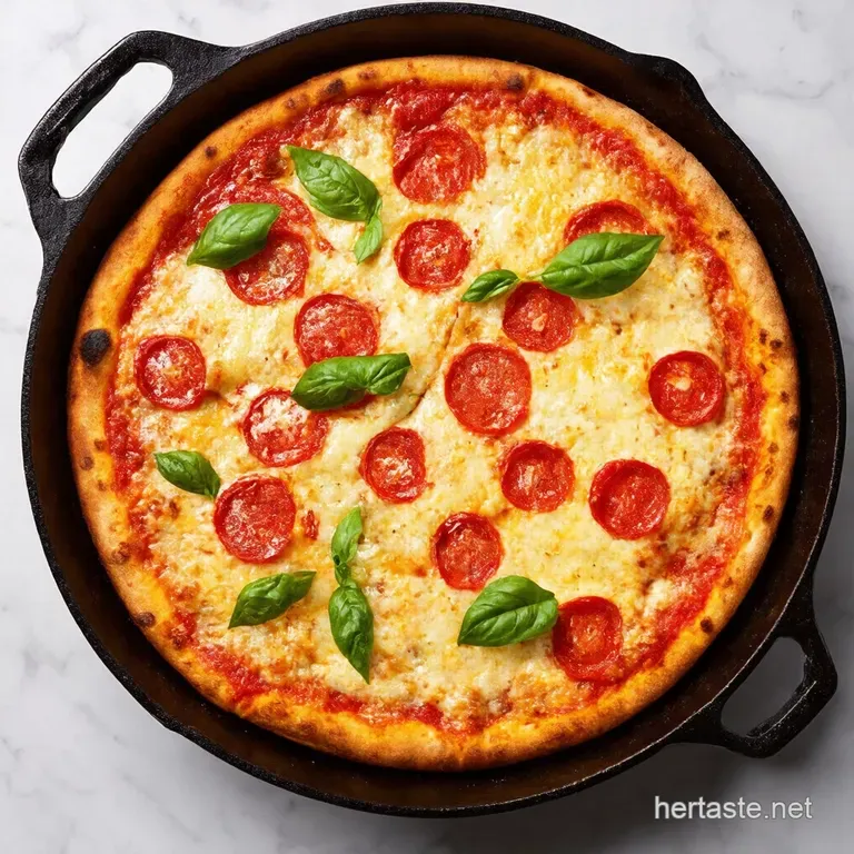 Skillet Sizzler NoOven Pizza Perfection