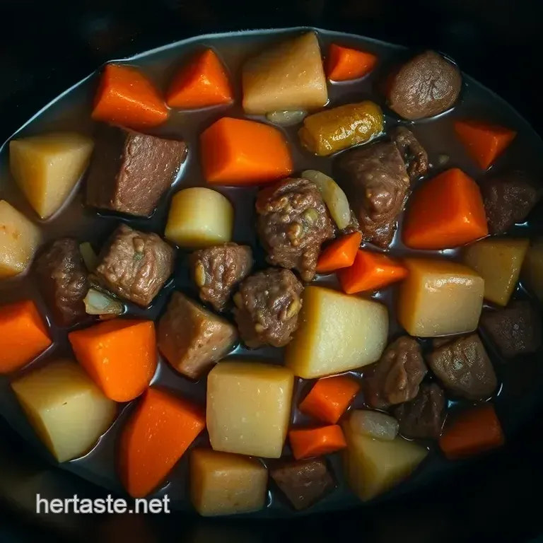 Slow-Cooked Beef and Vegetable Stew: A Hearty Classic for the Soul
