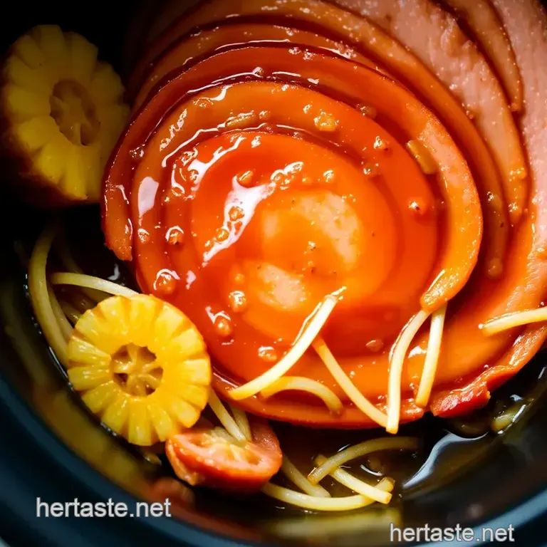 Slow-Cooked Spiral Cut Ham: The Easy Way to Deliciousness presentation