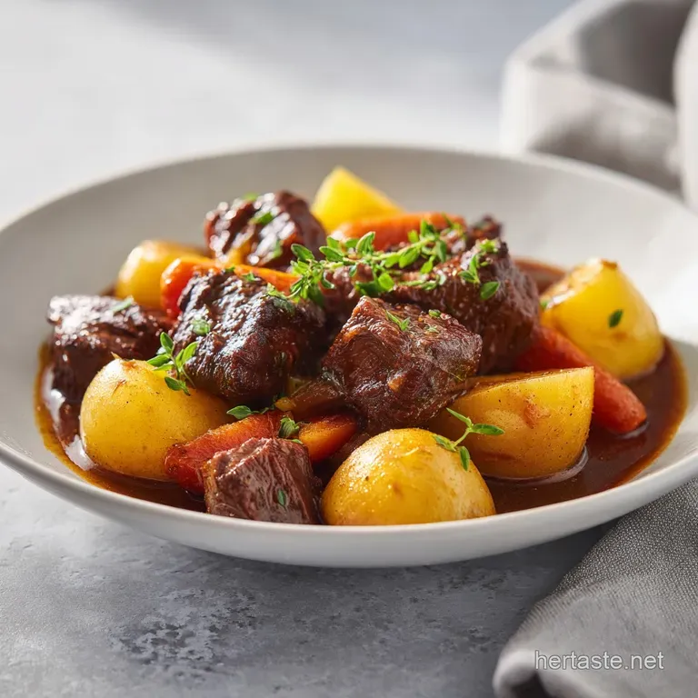 Slow Cooker Beef Stew: Tender and Rich