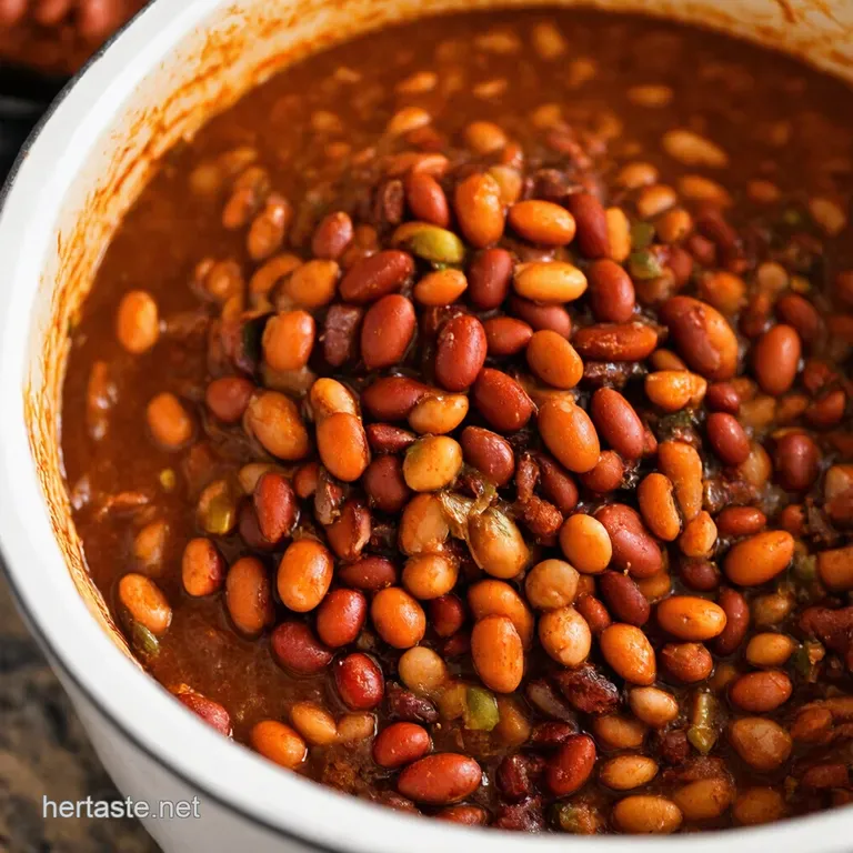 Slow Cooker Calico Beans A Hearty OnePot Wonder presentation