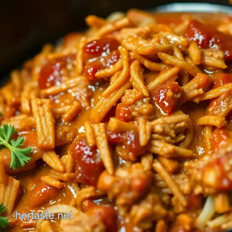 Slow Cooker Carolina Pulled Pork BBQ