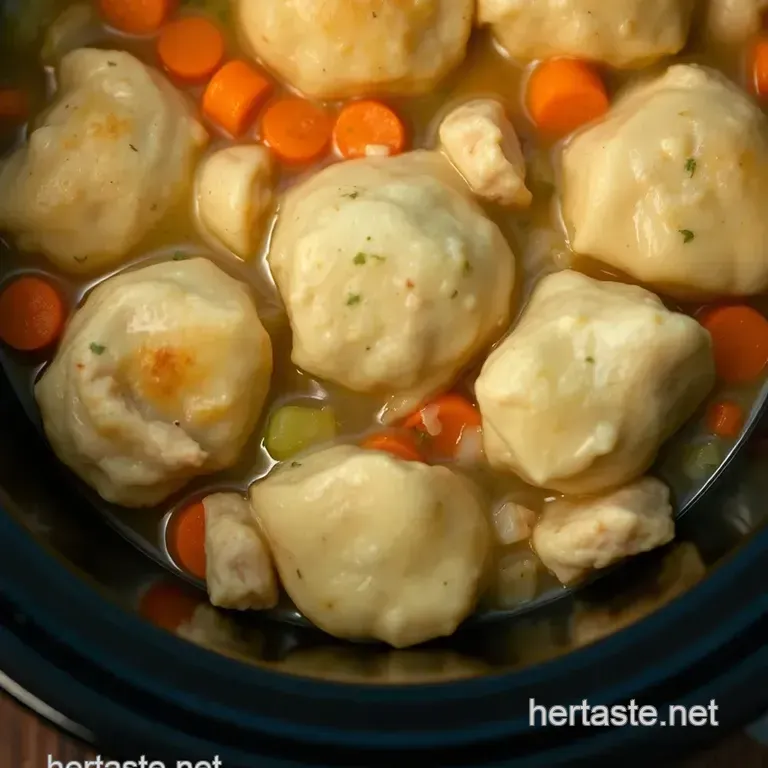 Slow Cooker Chicken and Dumplings: Comfort on a Budget presentation