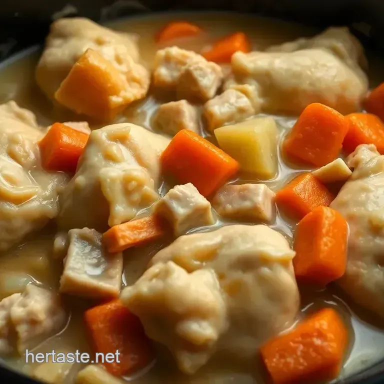 Slow Cooker Chicken and Dumplings: Comfort on a Budget