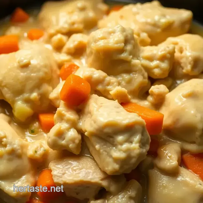 Slow Cooker Chicken and Dumplings: Easiest Ever