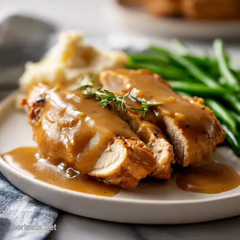 Slow Cooker Chicken and Gravy: Tender and Rich