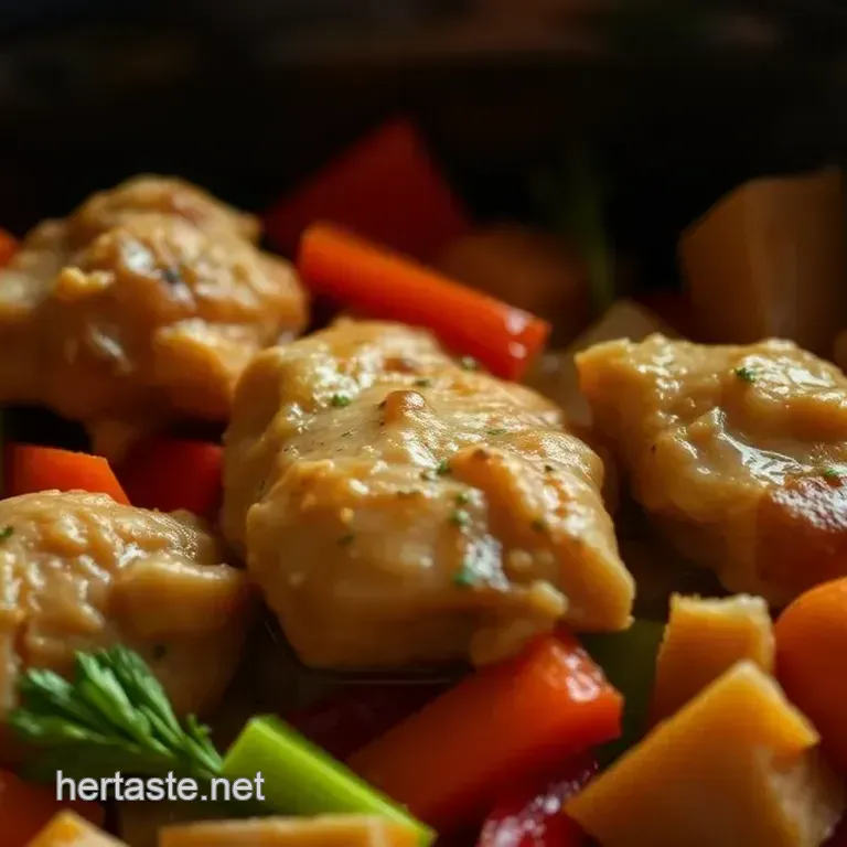 Slow Cooker Honey Garlic Chicken and Veggies (A One-Pot Wonder!)