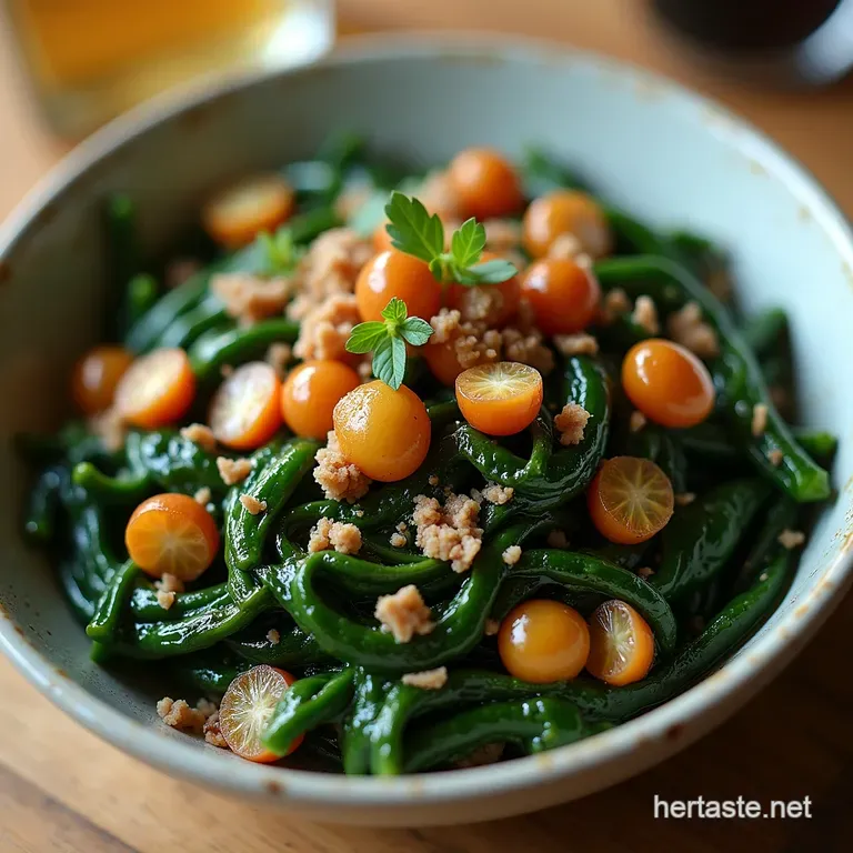 Soulful Southern Smoked Turnip Greens with Ham Hocks