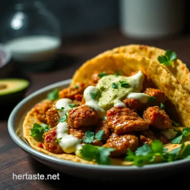 Smoky Chipotle Recipe: My Favorite Chicken Tacos with Avocado Cream