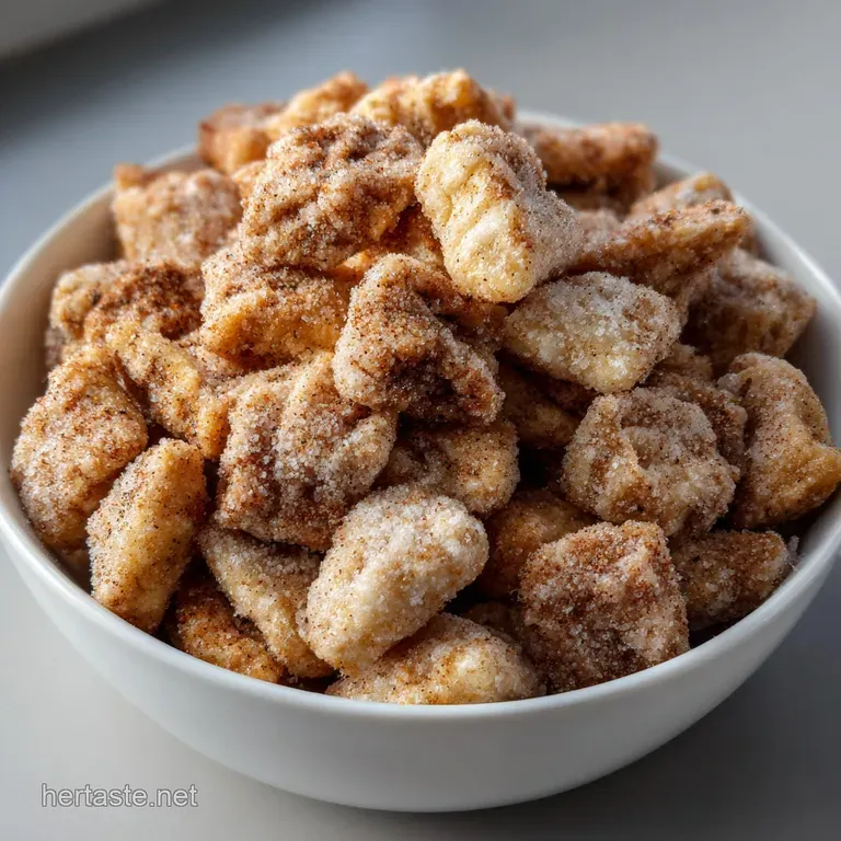 Snickerdoodle Puppy Chow: No-Bake Treat