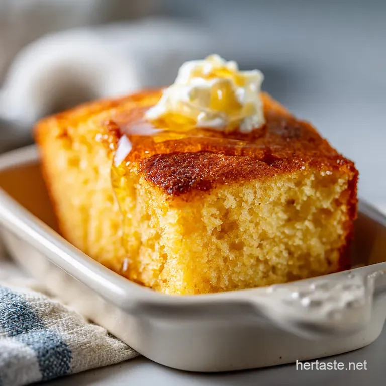 Southern Honey Butter Cornbread