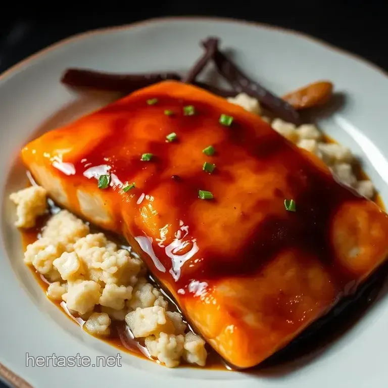 Soy Sauce Salmon with Honey Glaze