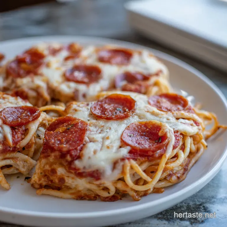 Spaghetti Pizza The Ultimate Comfort Food Mashup