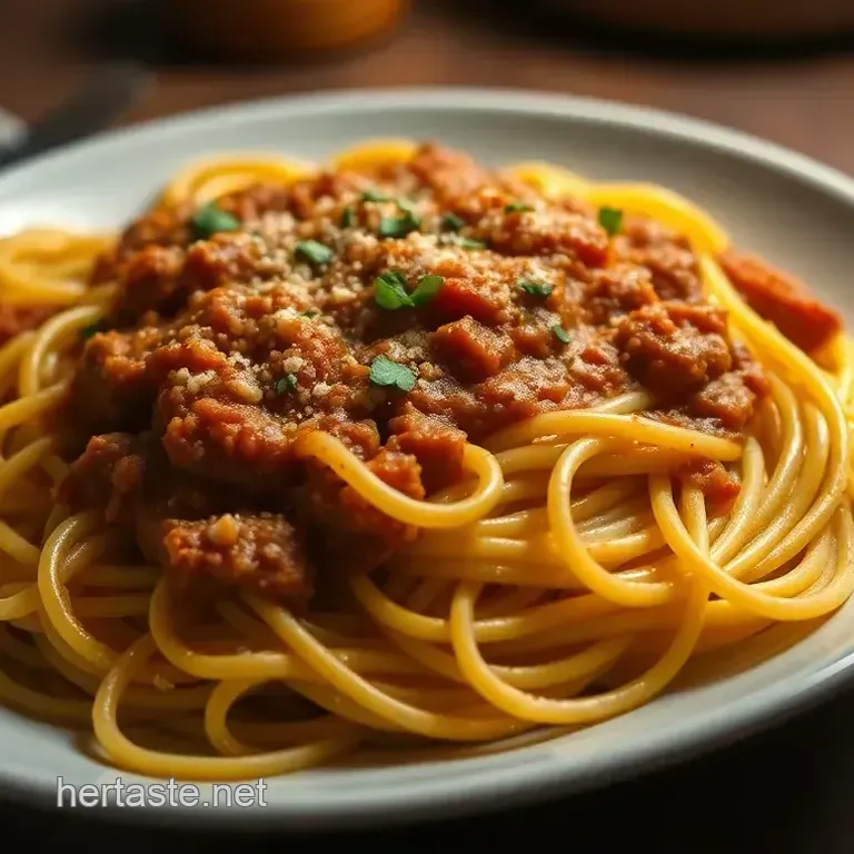 Spaghetti Squash Bolognese