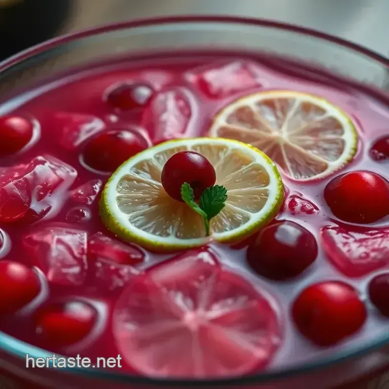 Sparkling Cranberry Bliss