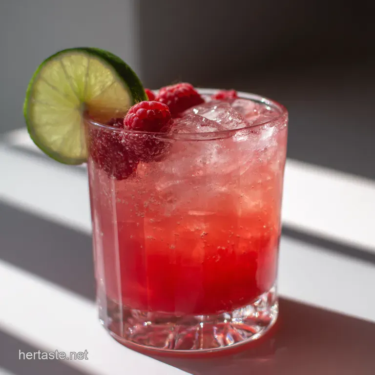 Sparkling RaspberryLime Refresher presentation