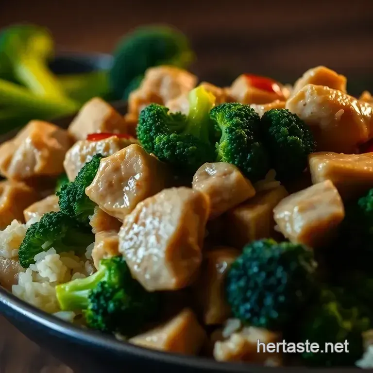 Speedy Chicken & Broccoli Stir-Fry