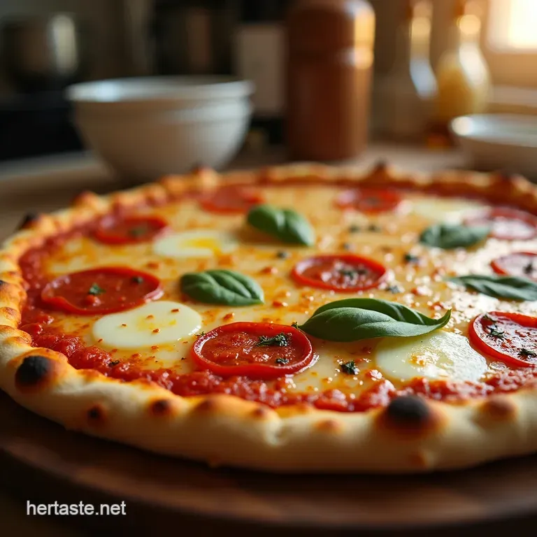 Speedy Pizza Perfection Your NoFuss Dough Recipe presentation