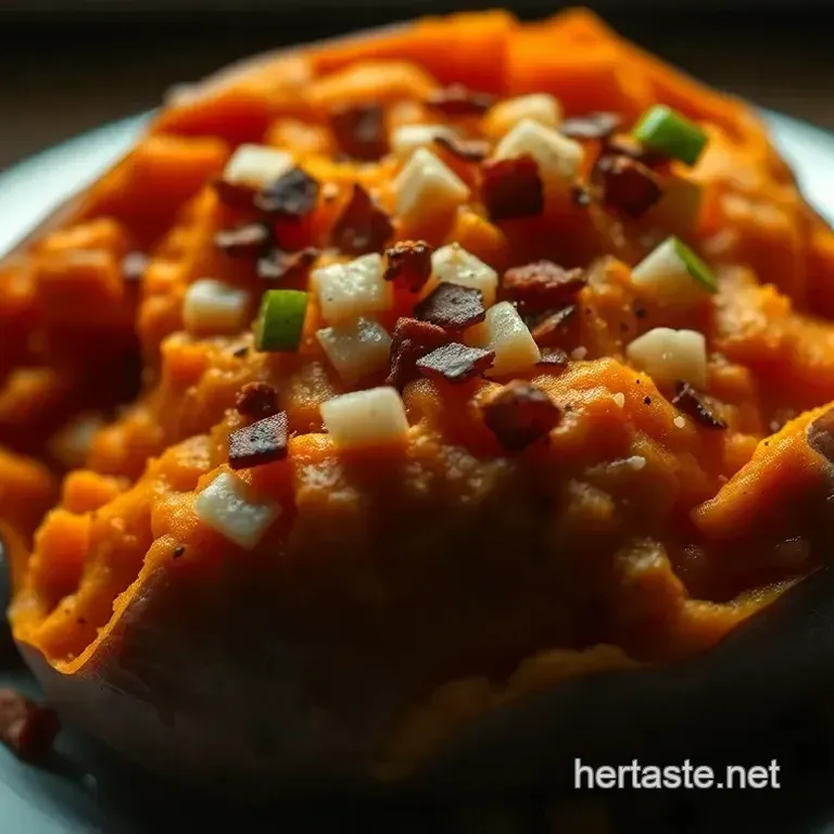 Speedy Spud: The Ultimate Microwave Sweet Potato