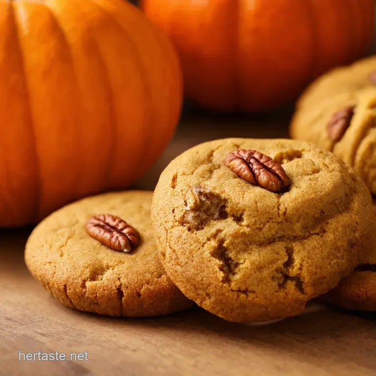 Spiced Pumpkin Pecan Snickerdoodles presentation
