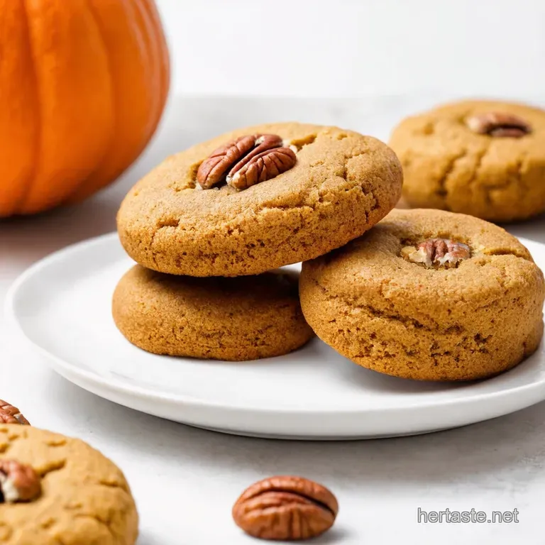 Spiced Pumpkin Pecan Snickerdoodles