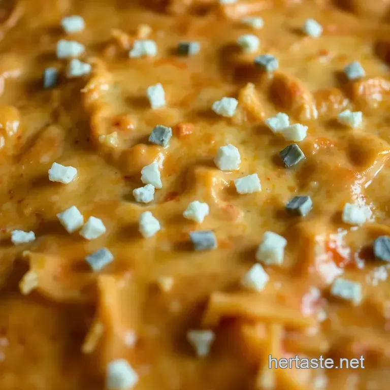 Spicy Buffalo Chicken Dip: a Crowd-Pleasing Classic presentation