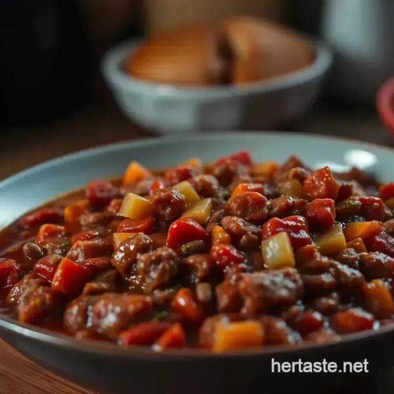 Spicy Comfort: Classic Beef Chili
