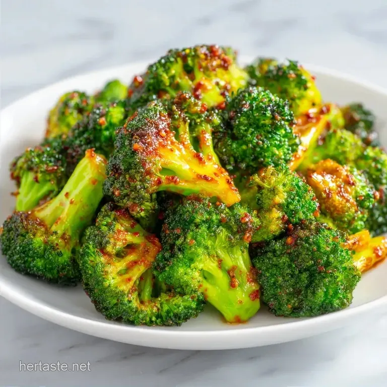 Spicy Roasted Broccoli: Charred and Zesty