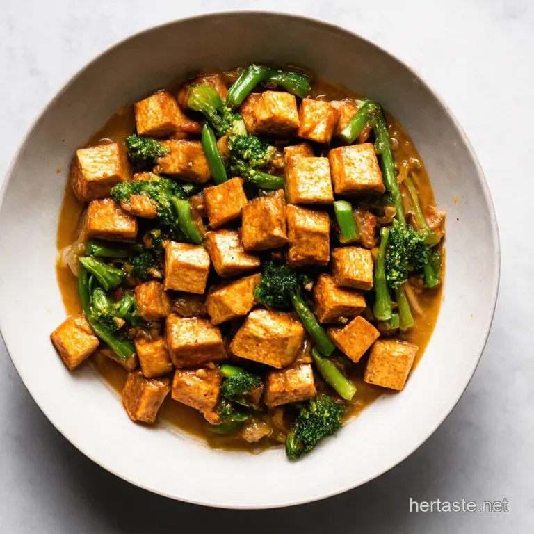 Spicy Tahini Tofu Stir Fry Your New Weeknight Hero
