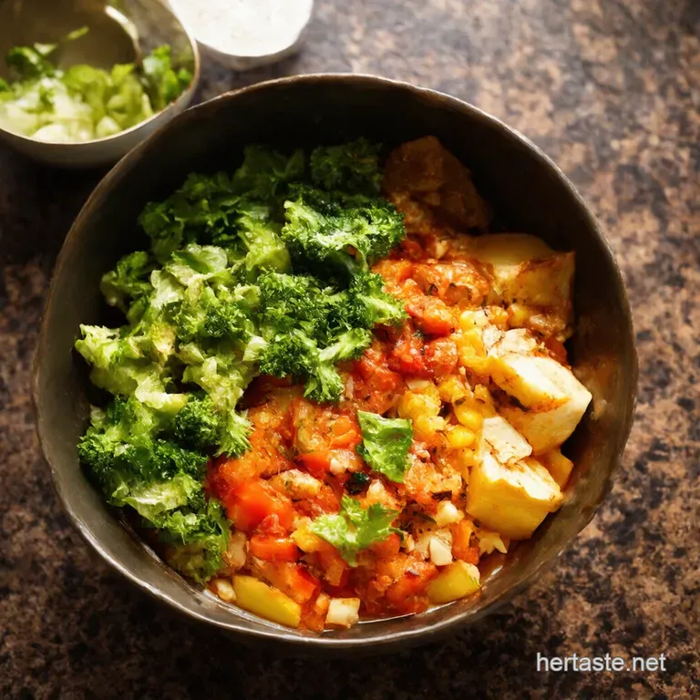 Spicy Tuna Power Bowl presentation