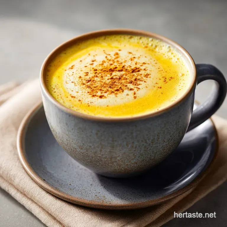The Golden Glow Turmeric Latte Starbucks Copycat