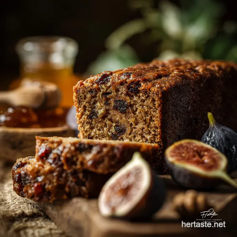 The Vicars Tea Loaf Sticky Fig Date Nut Bread