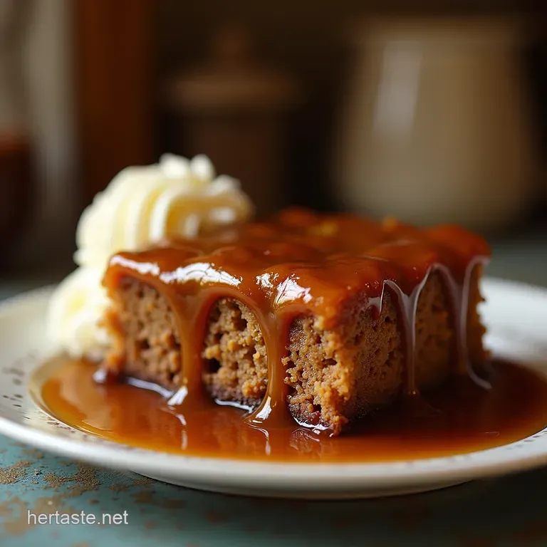 The Utterly Foolproof Sticky Toffee Pudding a Proper British Classic presentation