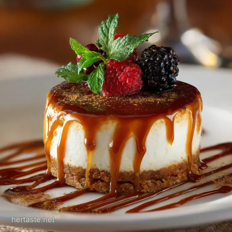 Thanksgiving Desserts: the Sticky Toffee Pudding Cheesecake Showstopper presentation