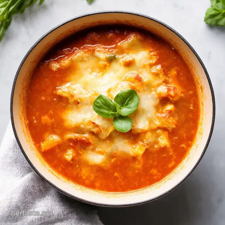 Stovetop Lasagna Soup