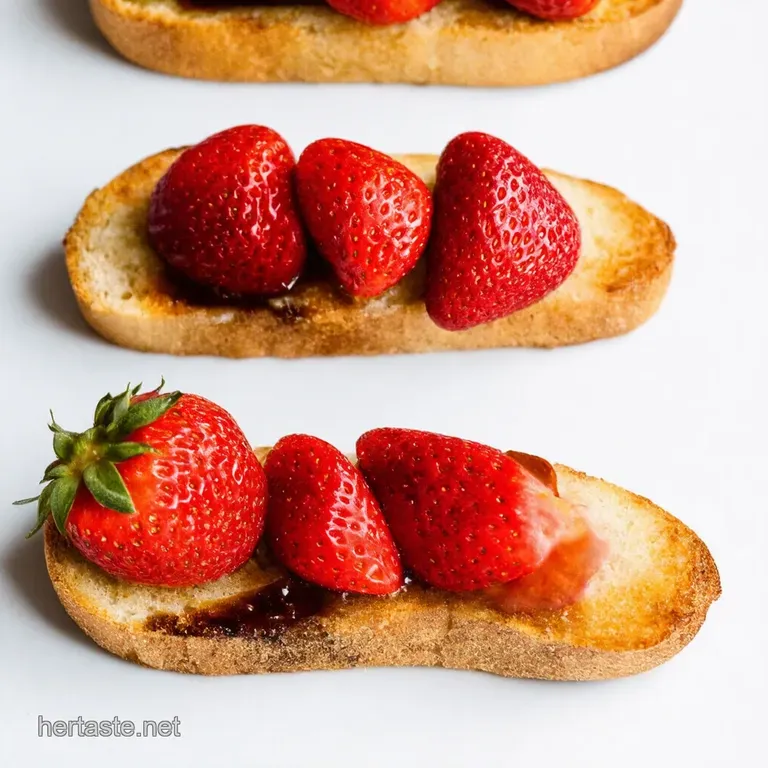 Strawberry Balsamic Crostini A Taste of Summer on Toast