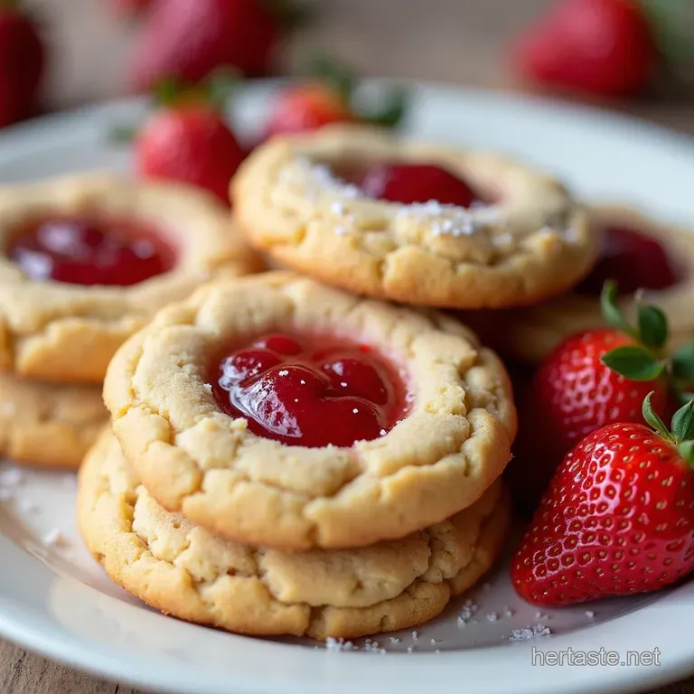 Strawberry Jasmine Cookies A Dreamy TeaTime Treat