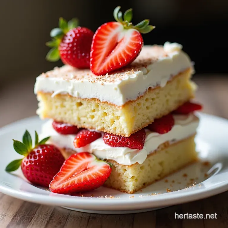 Strawberry Shortcake Cake My Summer Dream Layer Cake