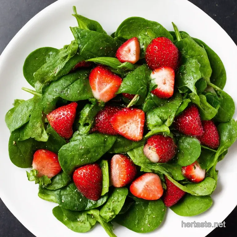 Strawberry Spinach Salad with Poppy Seed Dressing