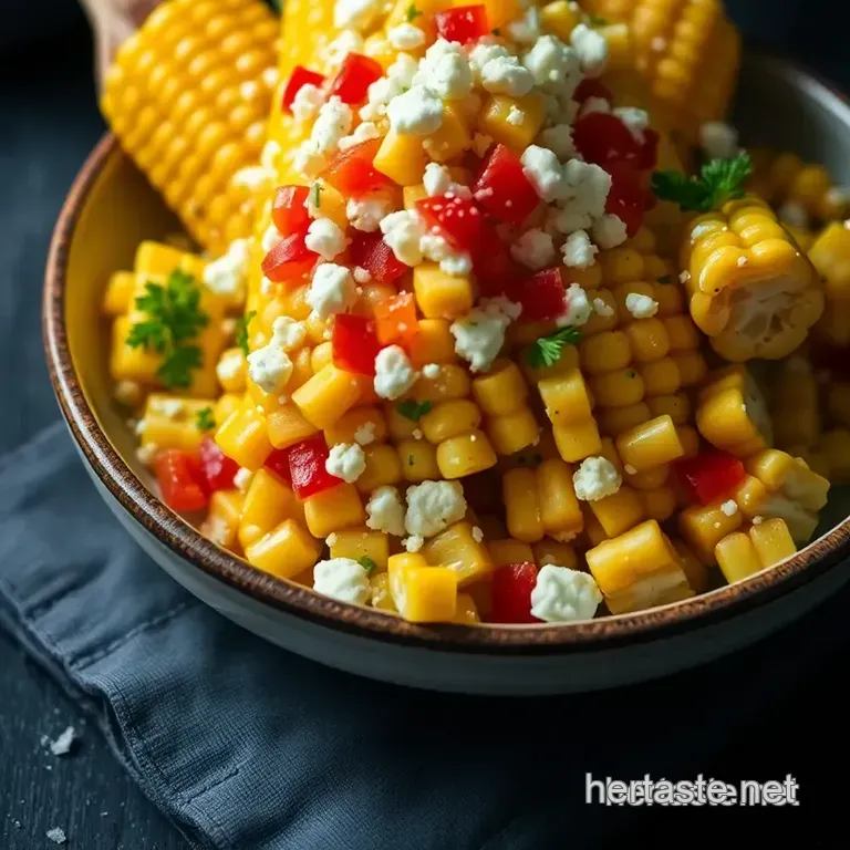 Street Corn Delight: A Taste of Mexico on the Go! presentation