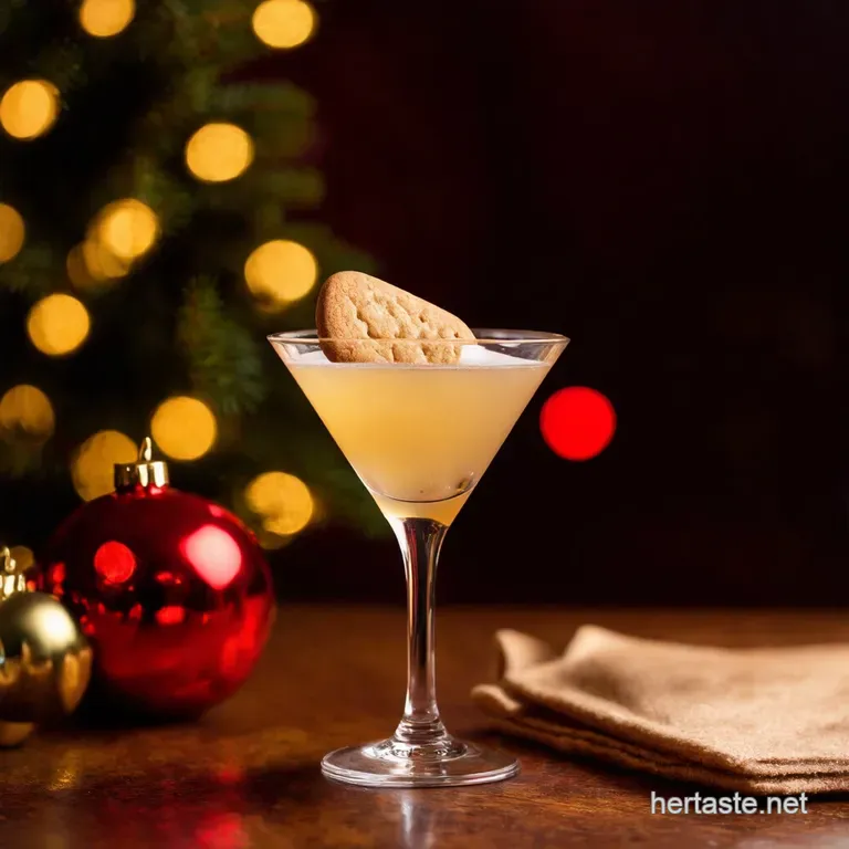 Sugar Cookie Martini presentation