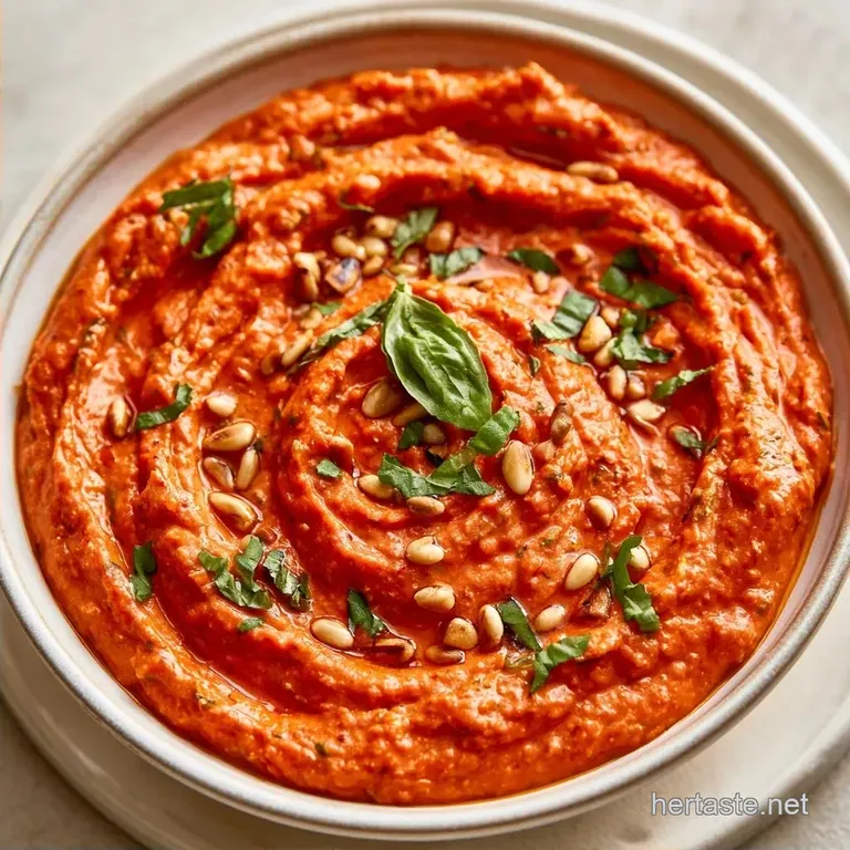 Creamy Sun-Dried Tomato Pesto Dip