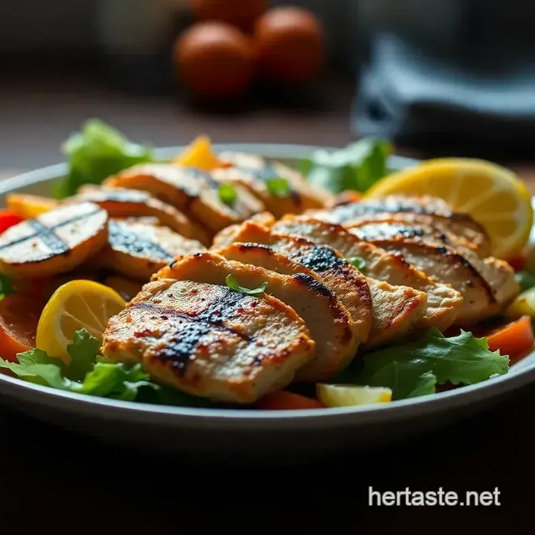 Sunshine on a Plate: Perfect Grilled Chicken Salad