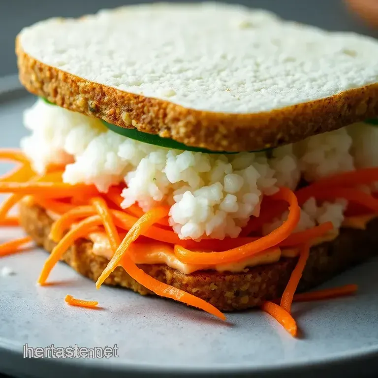 Sushi Sandwich Delight: A Delicious Fusion of Flavors presentation