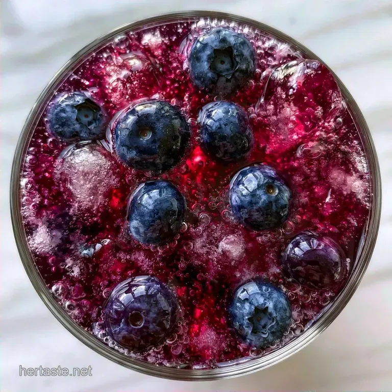 Sweet Blueberry Cardamom Drink in 15 Minutes
